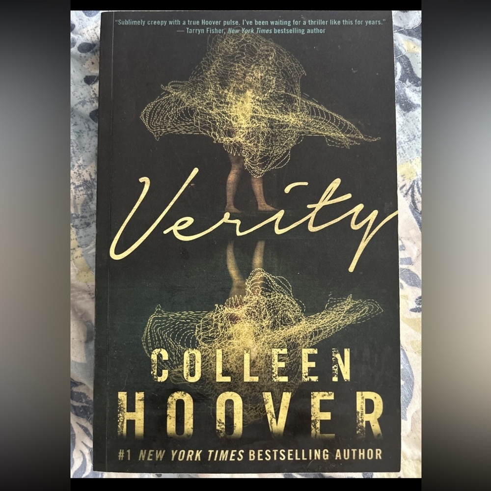 'Verity' Black and Gold Coffee Table Book
